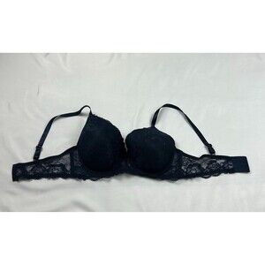 Bluxe Woman’s Size 38 C Underwire Molded Cup Bra  Blue